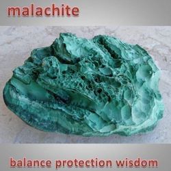 Raw Malachite From The  Congo #3