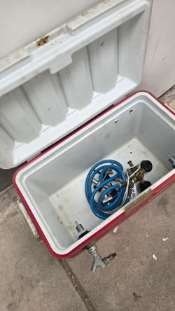 Coleman beer tap cooler