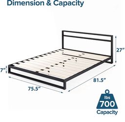King Zinus Bed Frame