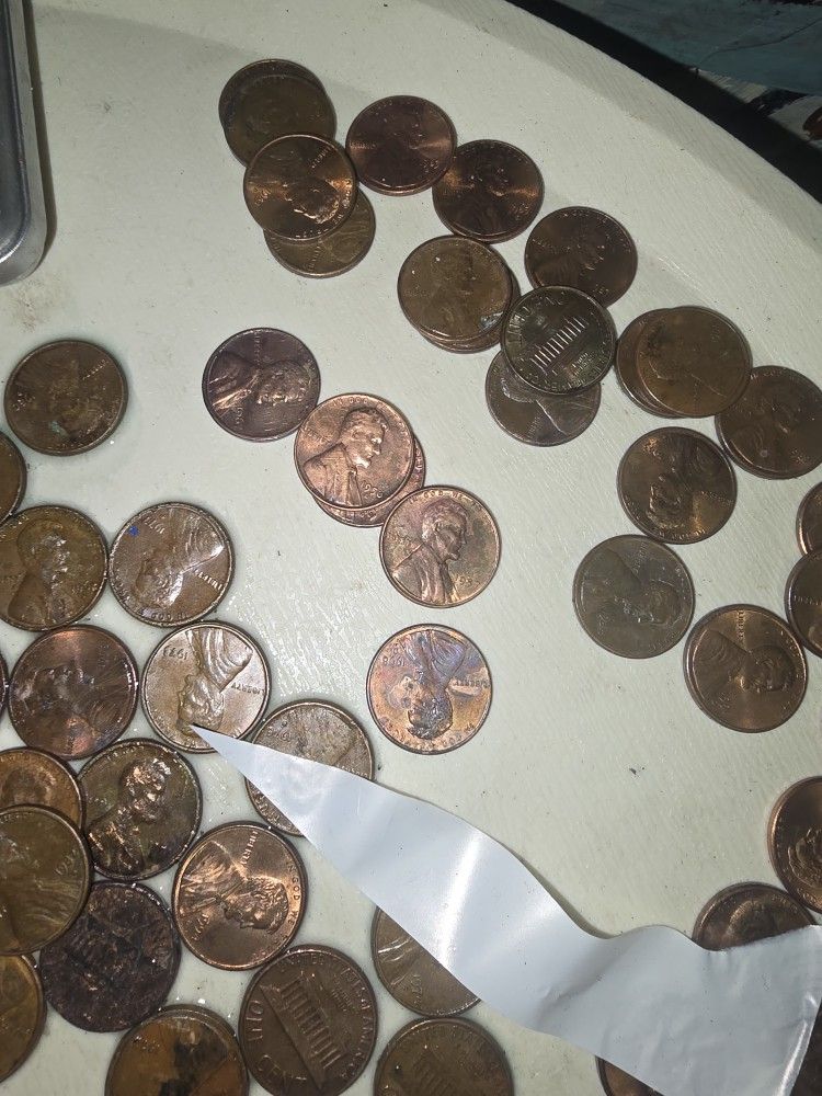 Whet Pennys End Mixes Olds 1917 To 2000 Rare Steel Pennys