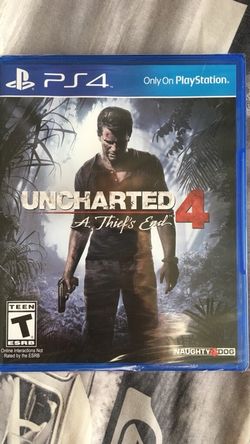 Uncharted 4 PS4 game