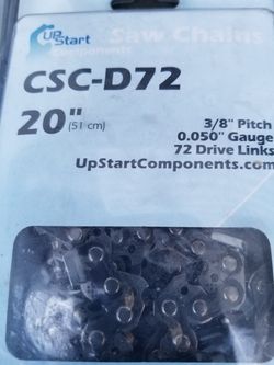 BRAND NEW CHAIN FOR A 20 " CHAIN SAW $15.