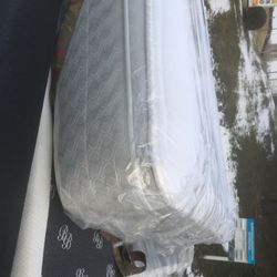 Pillow top king or queen. Must go this week. New condition in plastic. I can also deliver