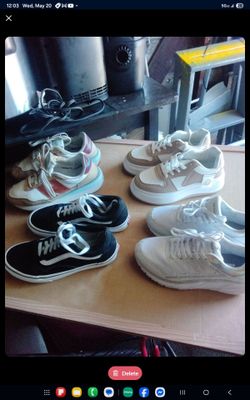 4 pairs of Sneakers Size 6.5-7