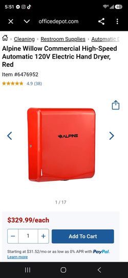Commercial Electric Hand Dryer