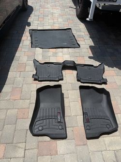 four door jeep weather tech mats