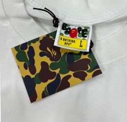 BAPE A Bathing Ape White T-Shirt Size L