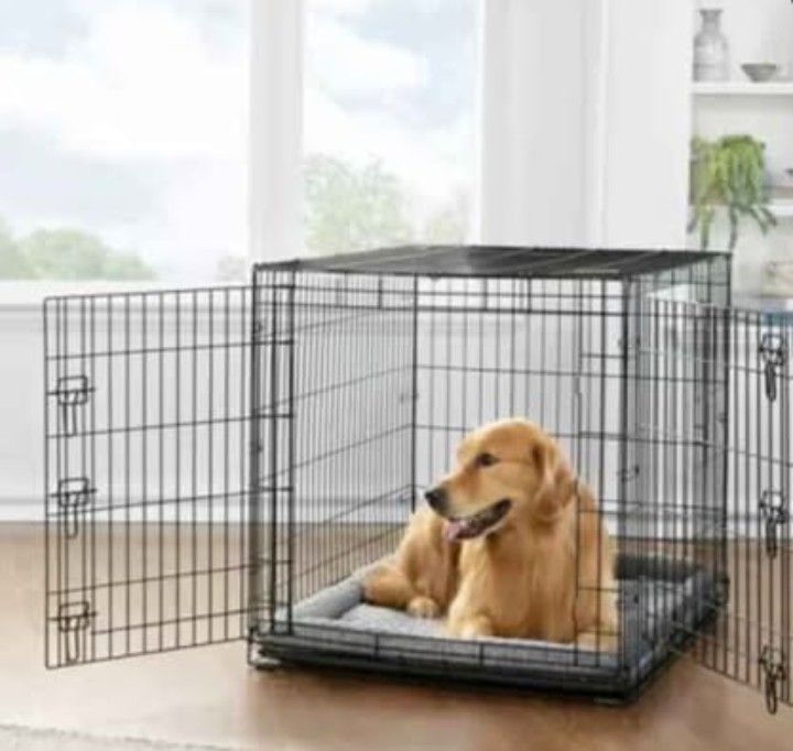 30" Dog Crate / Dog Kennel - easily folds for hauling & storage