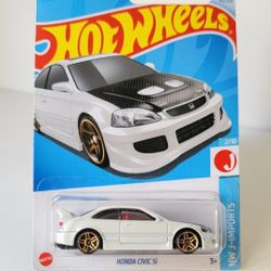 Hot Wheels Honda Civic Si -White 