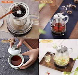 Topwit Electric Kettle Glass, Electric Tea Kettle Dual Purpose