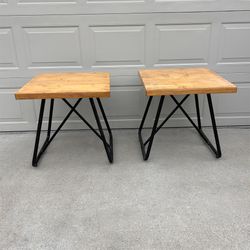 Modern Wooden Side Tables / End Tables