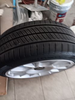 Rims & tires 235/40R19 continental
