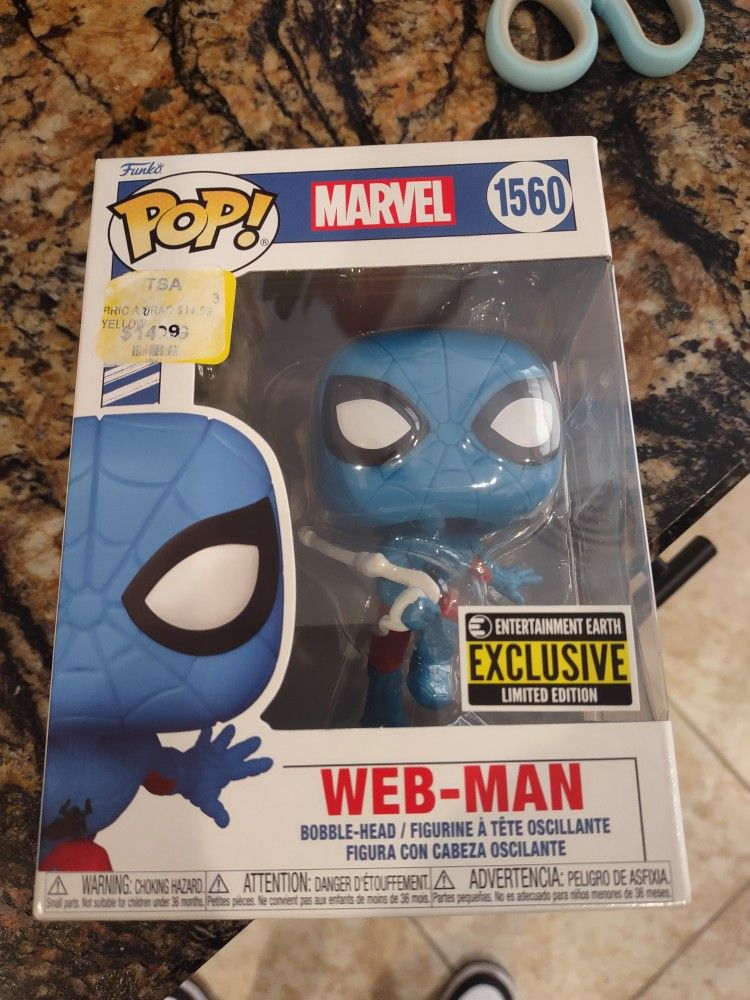 WEB-MAN Entertainment Earth Exclusive Limited Edition