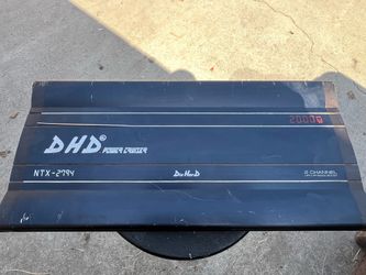 DHD  NTX-2754  2 channel 2000 W amplifier