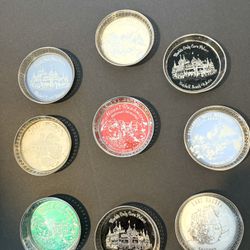 Vintage Cup Coasters