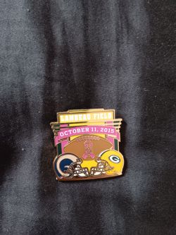 Rams vs Greenbay Pin