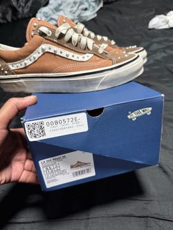 Pearlized Vans old skool LX Cocoa