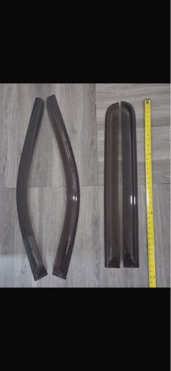 Vísceras o cubre ventana para las puertas de cualquier tipo de camioneta, ya sea Chevrolet  o GMC de 37 pulgadas y 34 pulgadas