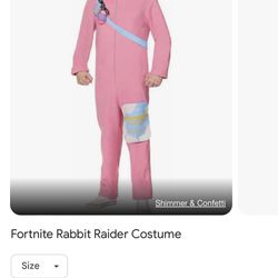 FORTNITE BUNNY RAIDER COSTUME 