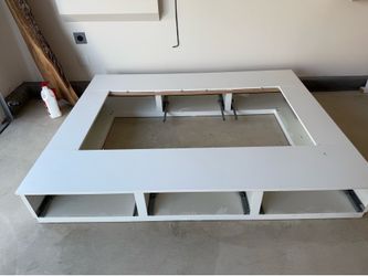 IKEA  platform storage bed frame