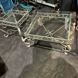 Glass Table Set 