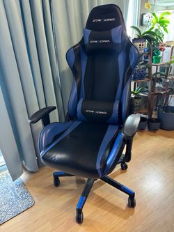 GTRacing Gaming Chair Black and Blue