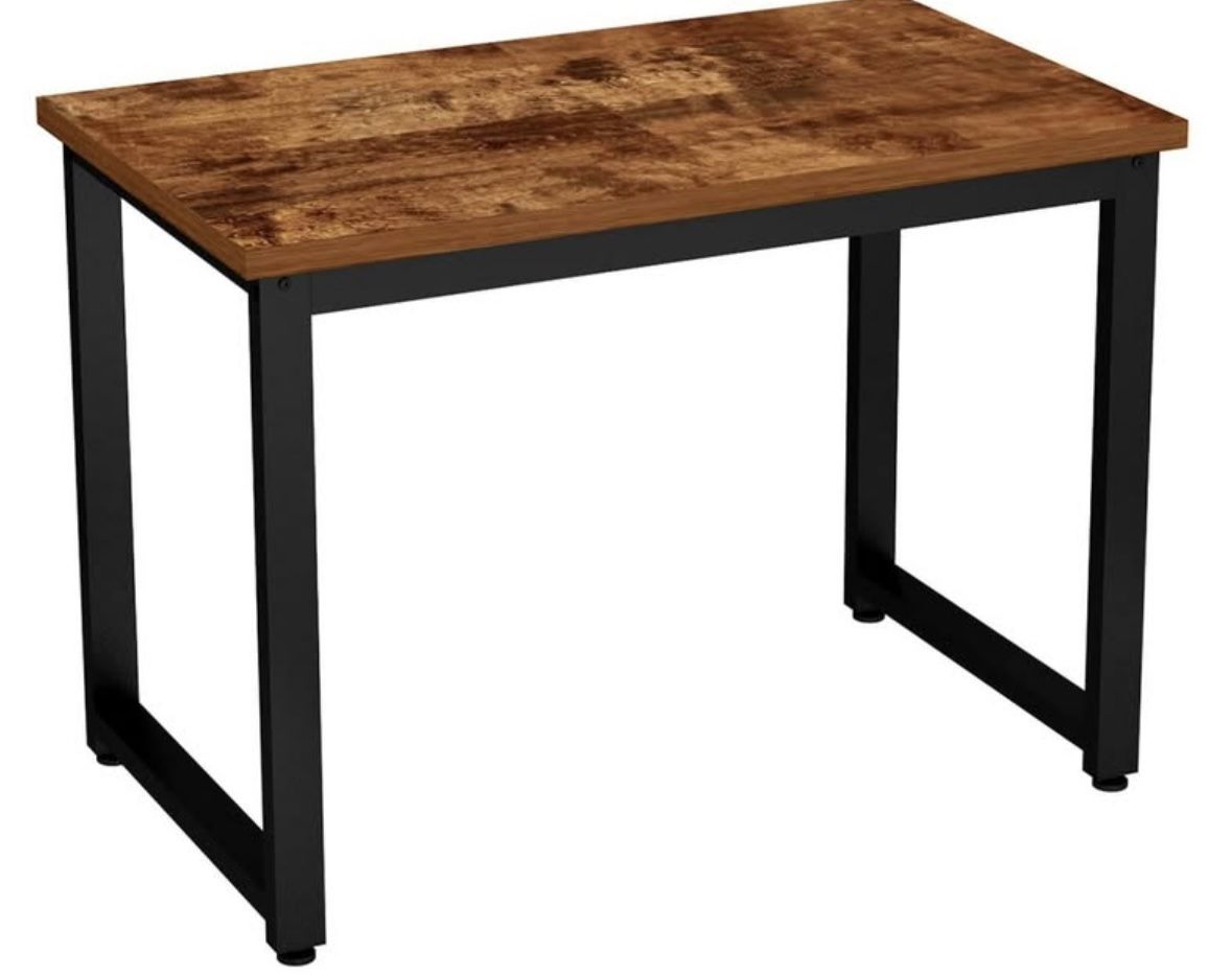 Office Desk - Neutral Minimalist Design, Great For Small Spaces