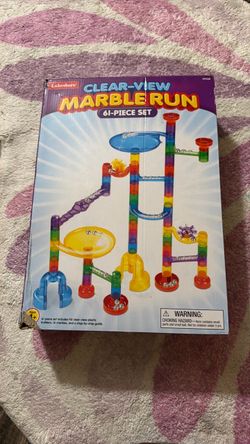 Lakeshore Clear-View Marble Run 61-Piece Set