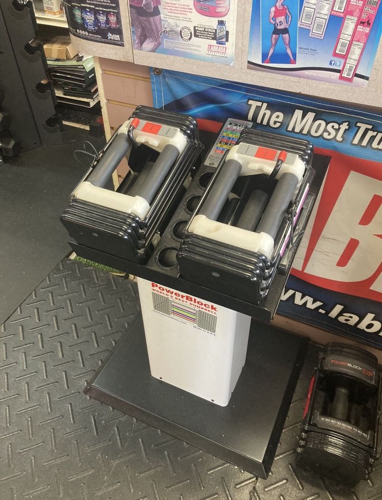 Made In USA Rexan Powerblock Set 5lbs to 50lbs