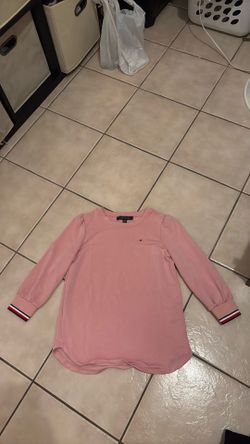 Tommy Hilfiger pink long sleeve size xs