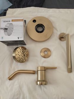 Complete shower trim