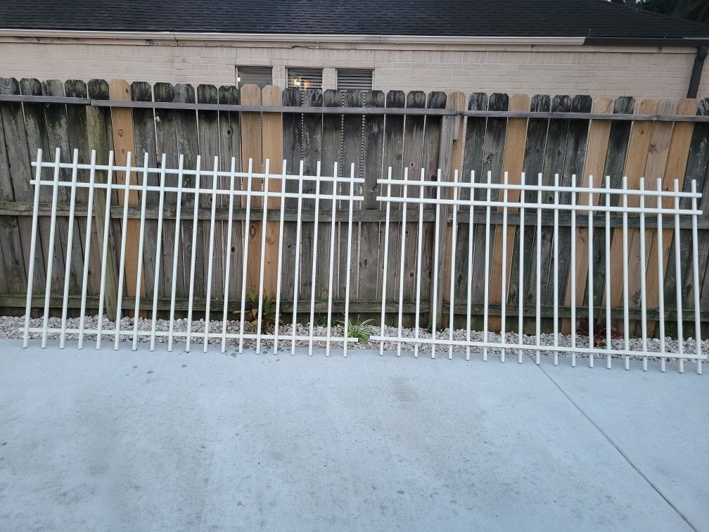 New Metal Fence