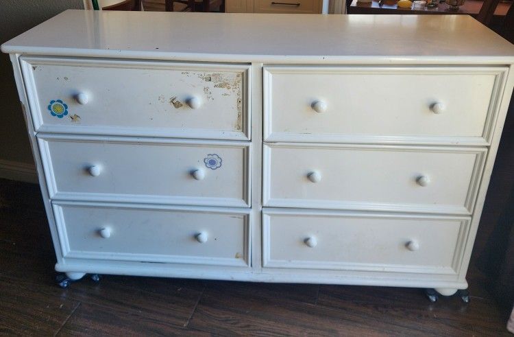 White Dresser