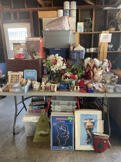 Assorted Holiday Linens & Decor, Some Vintage - $5 & Up 