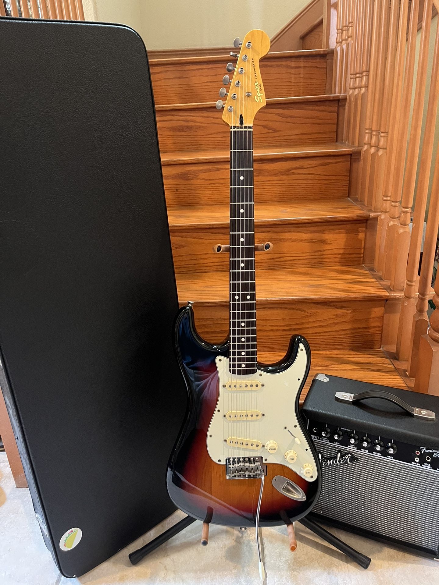 Squier Classic Vibe 60s Stratocaster (Brand New) W/ Hardshell Case, Fender Amp