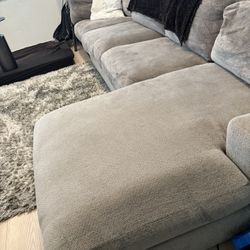 Large sectional Couch - Right L Shaped Sofa 