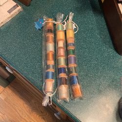 Vintage Wooden Spool Threads