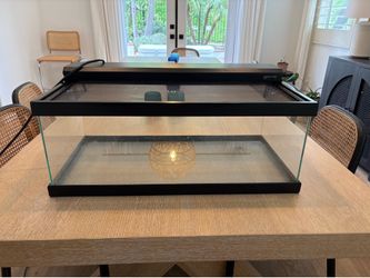Reptile Enclosure and light 24x12x10