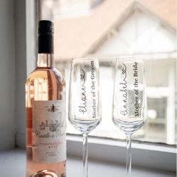 Custom Champagne Flutes