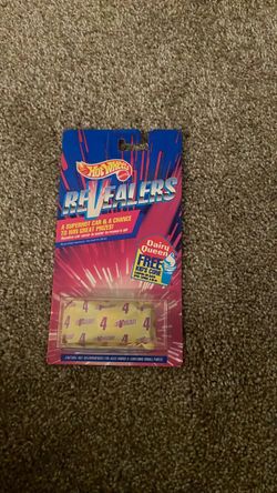 Hot Wheels Revealers Die-Cast Car Sealed