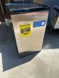 Brand new mini refrigerator with freezer for 120