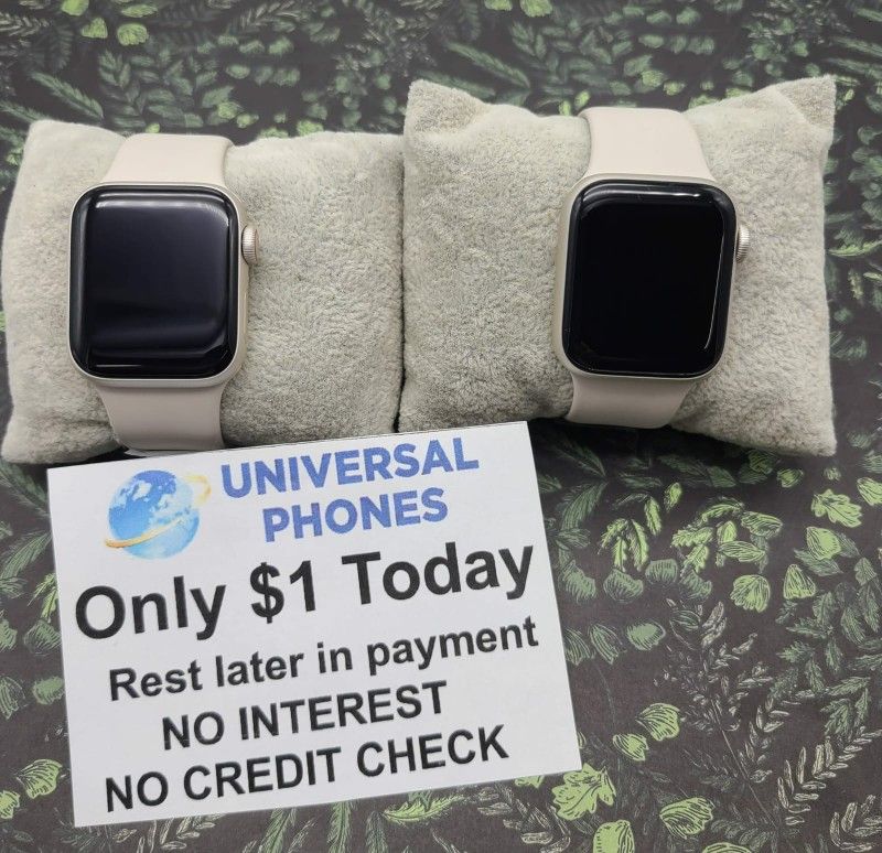 APPLE WATCH SERIES SE 2ND GEN UNLOCKED NEW IN BOX $1 DOWN TODAY