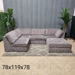 🛋️ Gray 5pc Modular Sectional (Delivery Available!! )
