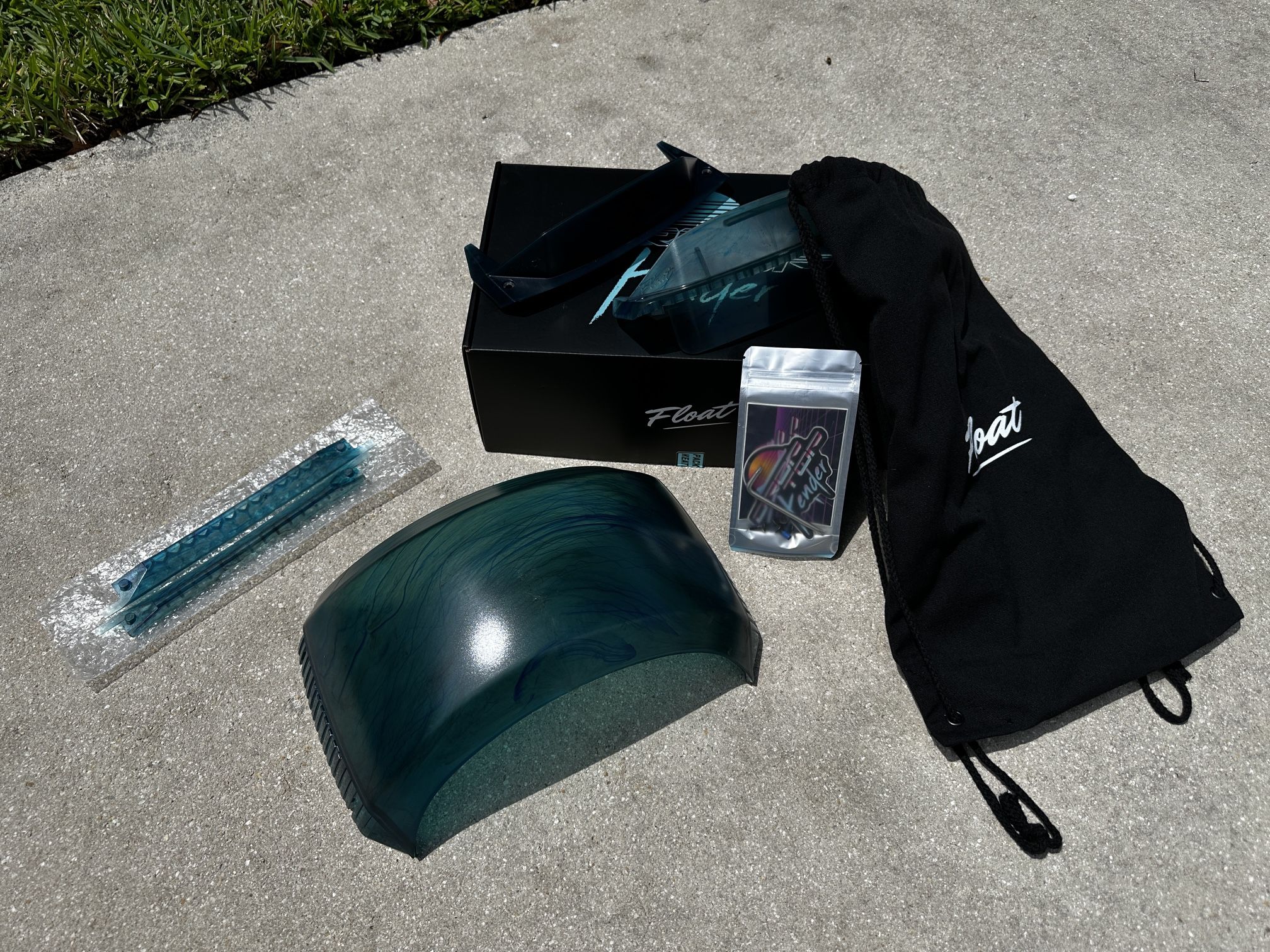 Onewheel Tiffany Blue Swirl Drop Top Fender GT GTS XR Classic for sale - never used