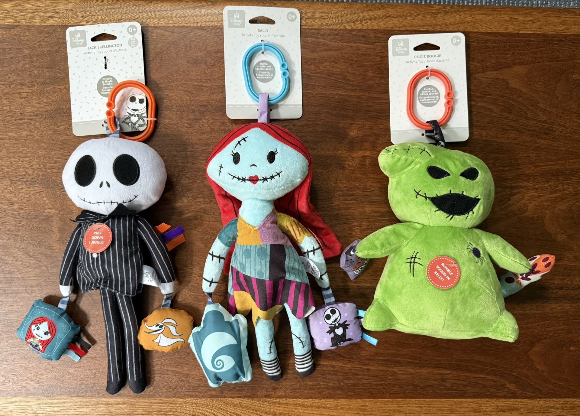 KIDS PREFERRED Disney Baby Nightmare Before Christmas on the go activity Toys