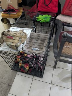 Large dog crate