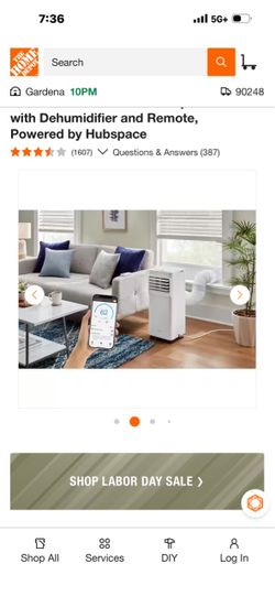 VISSANI PORTABLE 6000 BTU AIR CONDITIONER $319 NEW IN BOX UNUSED SEALED REMORE DEHUMIDIFIER