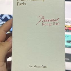 Baccarat Rouge 540 Perfume 