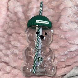 Starbucks Bearista Glass