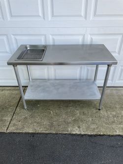 50x24 Heavy Duty Stainless Steel Table 